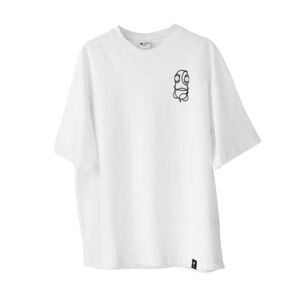 Quipster Qypster Twister Heavyweight oversized tee Shirt unisex artsy graphic S